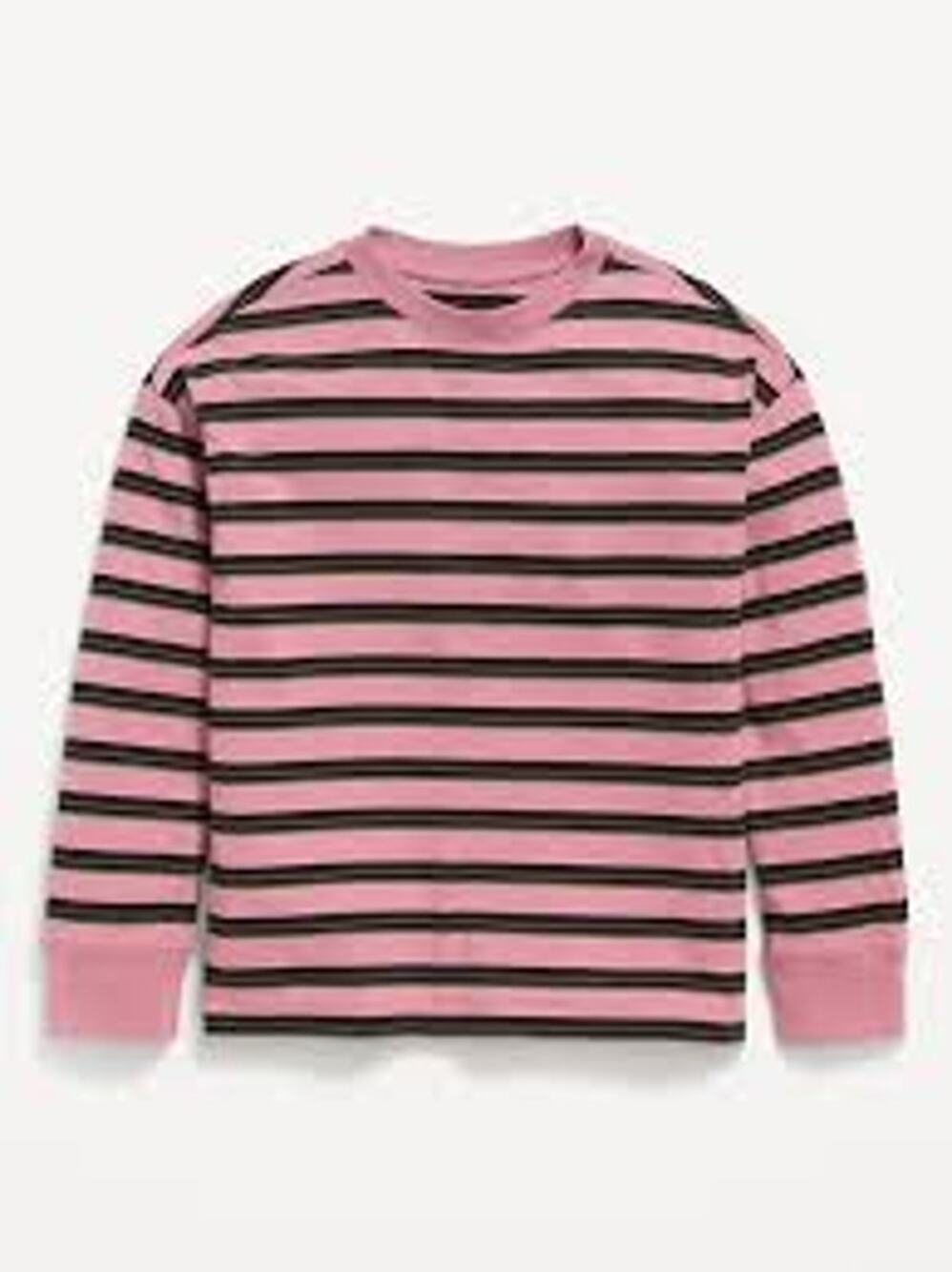 Old Navy - Boys - Striped Oversized Long-Sleeve T-Shirt - Size XXL